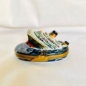 Limoges Box Sinking Titanic